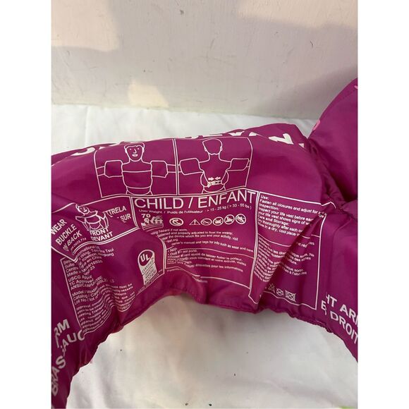 Puddle jumper mermaid kitty pink swim float 35-55lbs - Picture 5 of 6